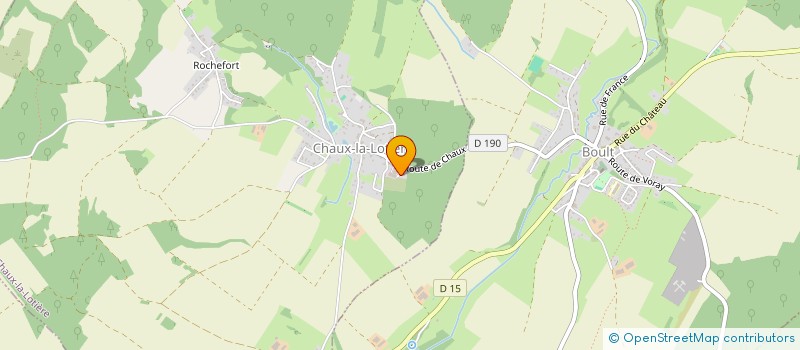 localisation de l'entreprise SCI VITANEA  LA MALACHERE