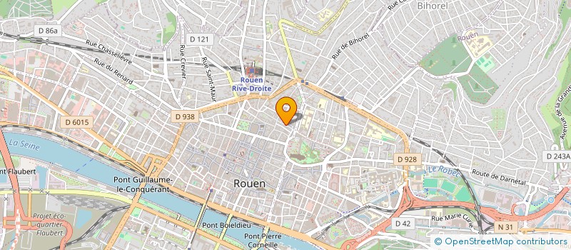 localisation de l'entreprise SCI VITARD à ROUEN