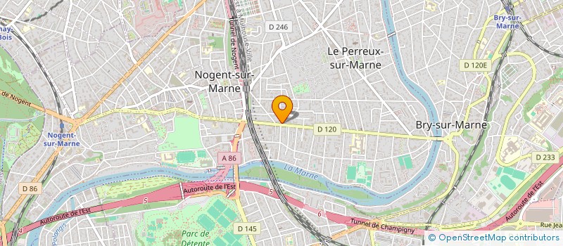 localisation de l'entreprise SCI VITASSE  LE PERREUX-SUR-MARNE