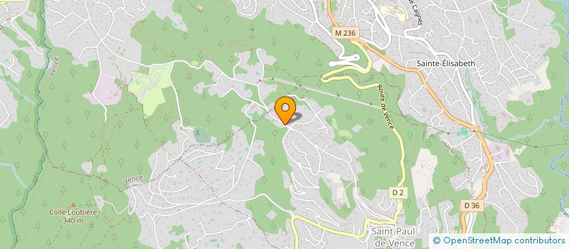 localisation de l'entreprise SCI VITEBSK à SAINT-PAUL-DE-VENCE