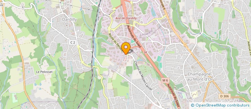 localisation de l'entreprise SCI VITELLUS  DARDILLY