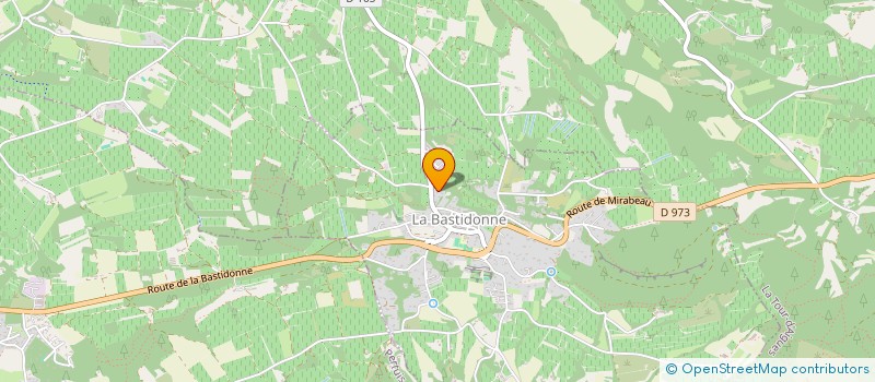 localisation de l'entreprise SCI VITESSE  LA BASTIDONNE