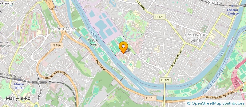 localisation de l'entreprise SCI VITHIE  CROISSY-SUR-SEINE