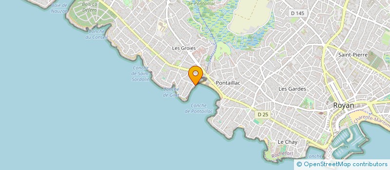 localisation de l'entreprise SCI VITHO  VAUX-SUR-MER