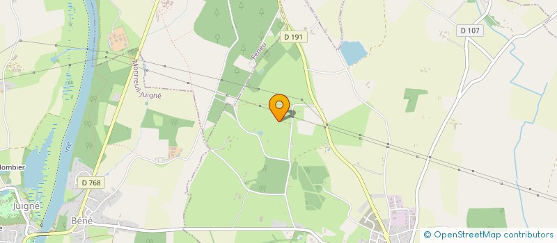 localisation de l'entreprise SCI VITHO  CANTENAY-EPINARD