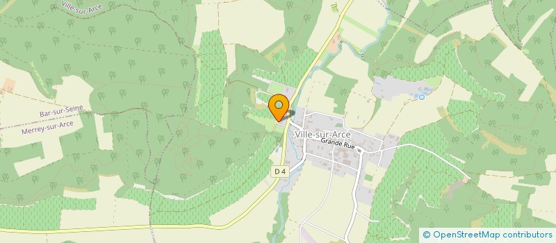 localisation de l'entreprise SCI VITI-VINI-VICI  VILLE-SUR-ARCE