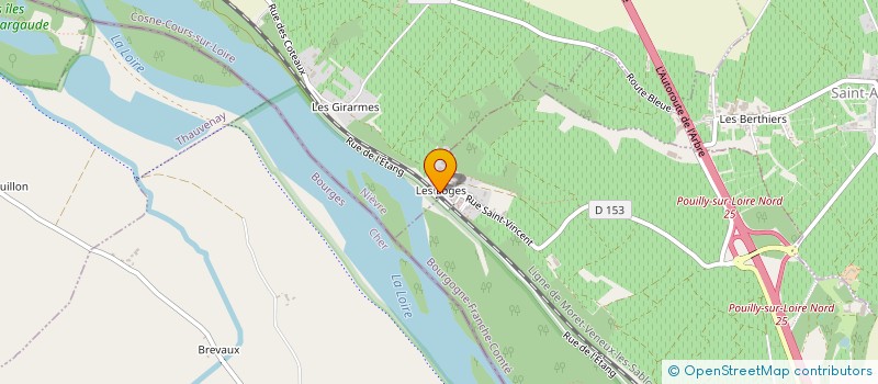localisation de l'entreprise SCI VITIMUR à POUILLY SUR LOIRE