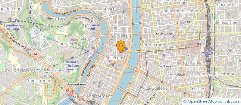 localisation de l'entreprise SCI VITIS  LYON