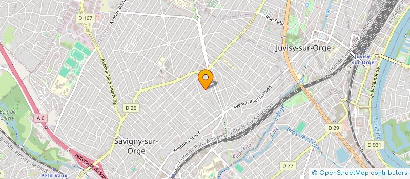 localisation de l'entreprise SCI VITO à SAVIGNY-SUR-ORGE