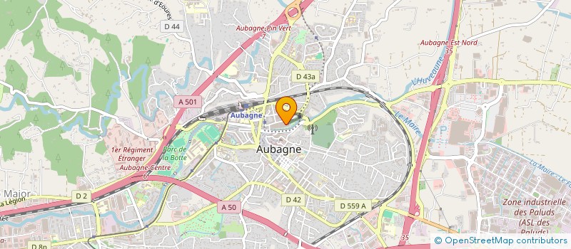 localisation de l'entreprise SCI VITO-LK à AUBAGNE