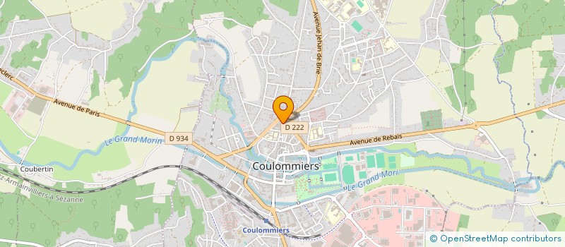 localisation de l'entreprise SCI VITOMAR à COULOMMIERS