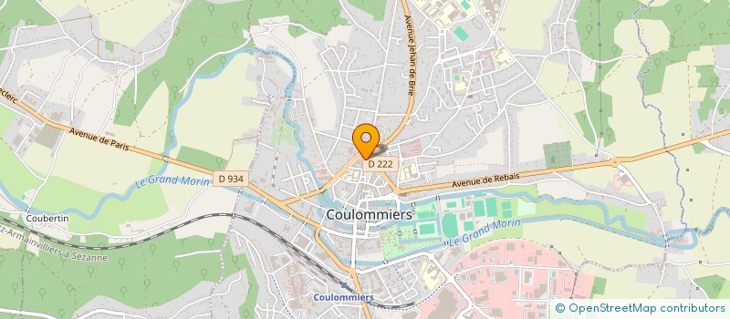 localisation de l'entreprise SCI VITOMAR à COULOMMIERS