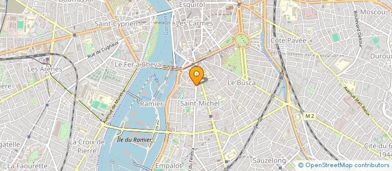 localisation de l'entreprise SCI VITORIA  TOULOUSE