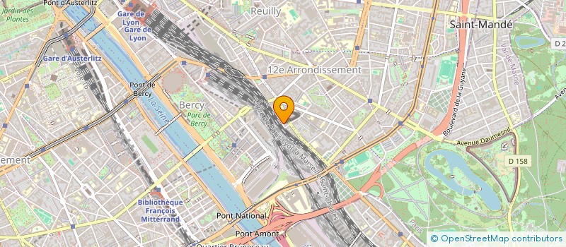 localisation de l'entreprise SCI VITORIA à PARIS
