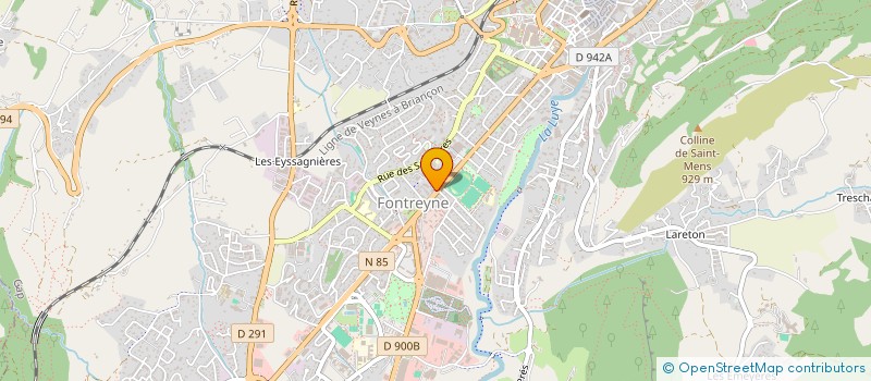 localisation de l'entreprise SCI VITOSA  GAP