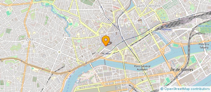 localisation de l'entreprise SCI VITRAC à NANTES