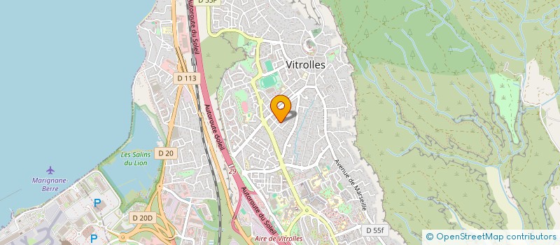 localisation de l'entreprise SCI VITROJURIS à VITROLLES