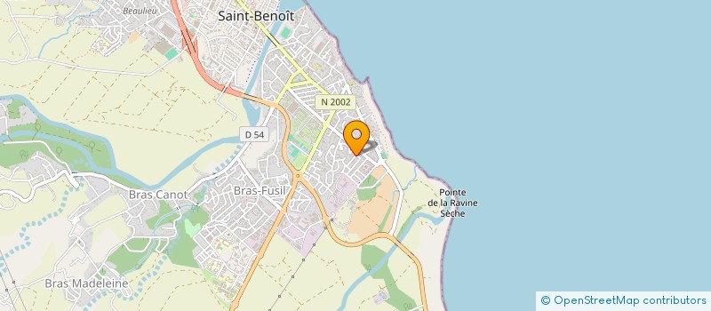 localisation de l'entreprise SCI VITRY à SAINT-BENOIT