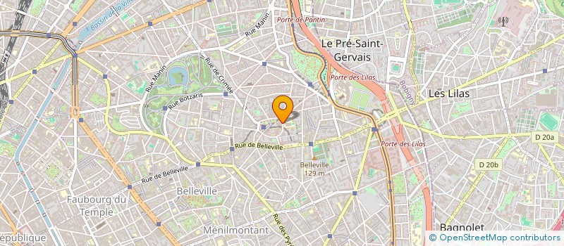 localisation de l'entreprise SCI VITRY HV  PARIS