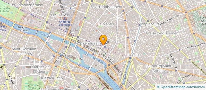 localisation de l'entreprise SCI VITRYPOLE  PARIS