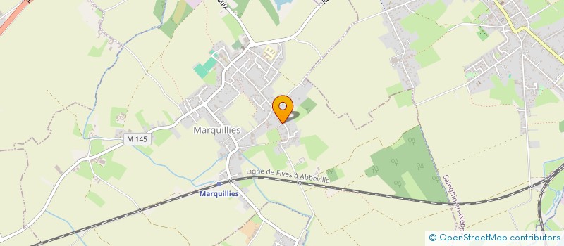 localisation de l'entreprise SCI VITTAL  MARQUILLIES