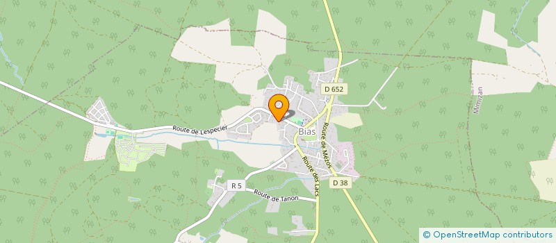 localisation de l'entreprise SCI VITTEL  BIAS