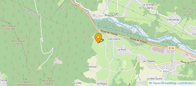 localisation de l'entreprise SCI VITTORI  ALEX