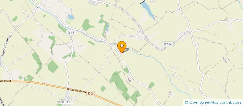 localisation de l'entreprise SCI VITY  VAUX