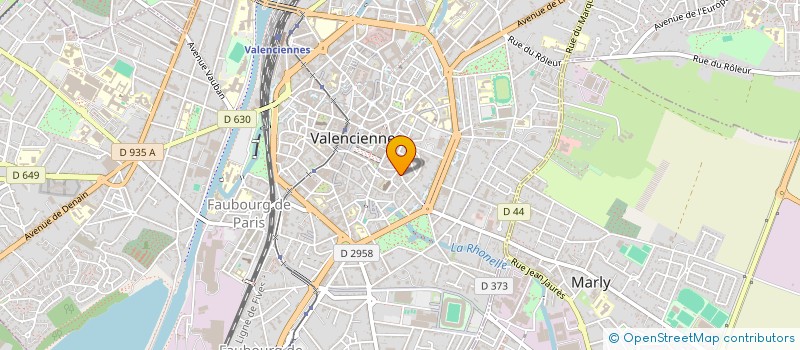 localisation de l'entreprise SCI VITYLI à VALENCIENNES