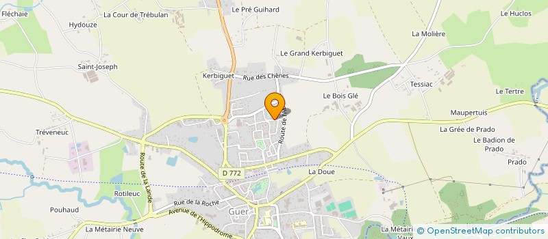 localisation de l'entreprise SCI VIVA  BEIGNON