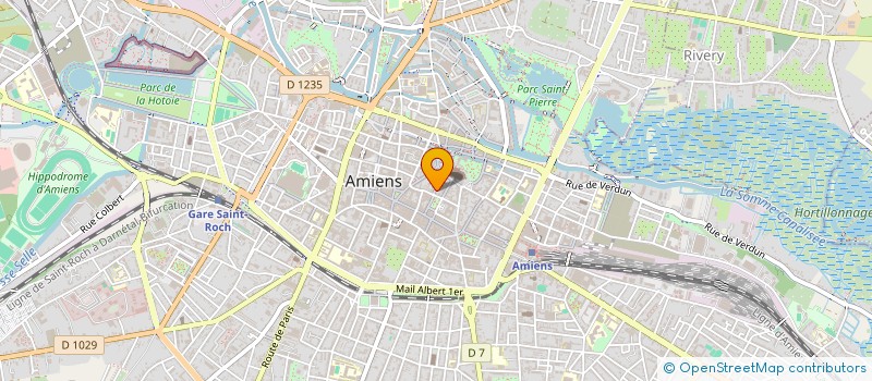 localisation de l'entreprise SCI VIVA à AMIENS
