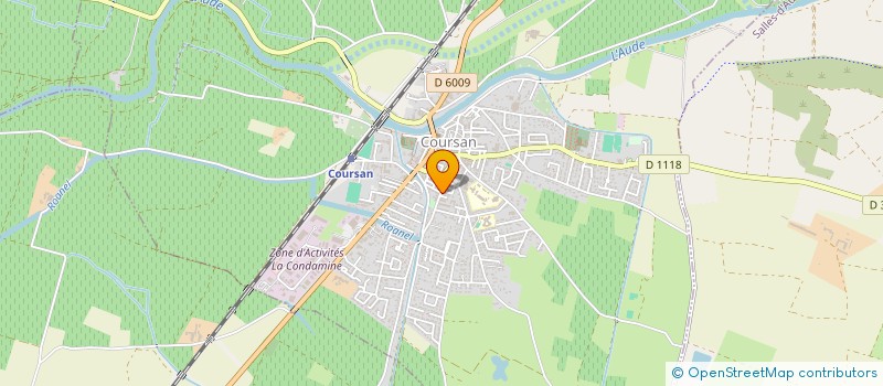 localisation de l'entreprise SCI VIVA MEDITERRANEE  COURSAN