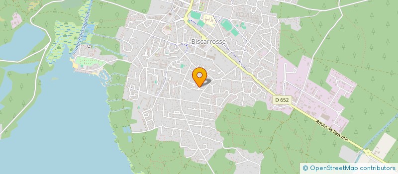 localisation de l'entreprise SCI VIVA SEA  BISCARROSSE