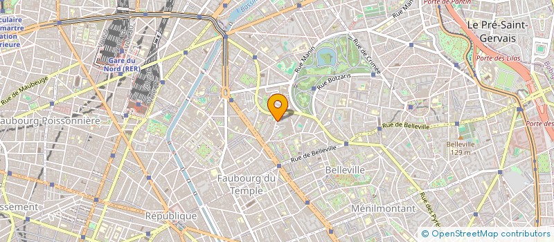 localisation de l'entreprise SCI VIVACE  PARIS