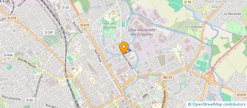 localisation de l'entreprise SCI VIVAL à TROYES