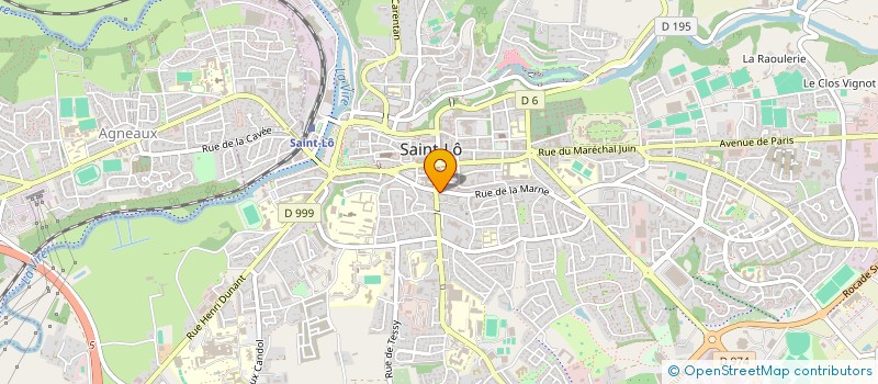 localisation de l'entreprise SCI VIVALDI  SAINT-LO