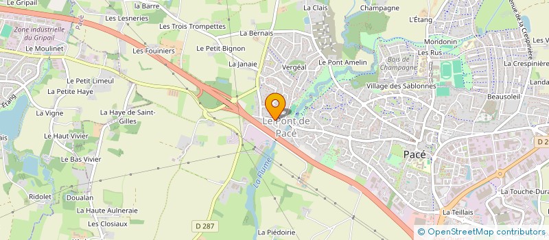 localisation de l'entreprise SCI VIVALDI à PACE