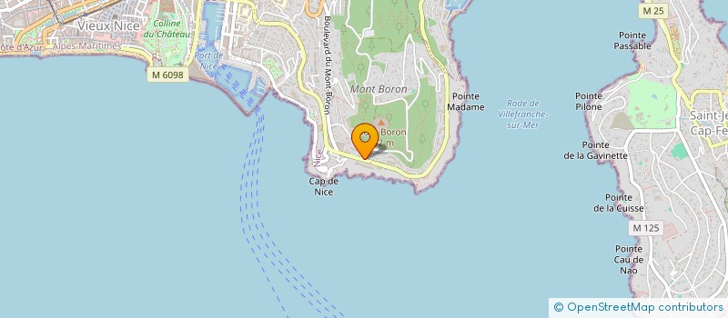 localisation de l'entreprise SCI VIVALDI- MAETERLINCK à NICE