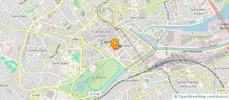 localisation de l'entreprise SCI VIVALDI PARIS CAEN à CAEN