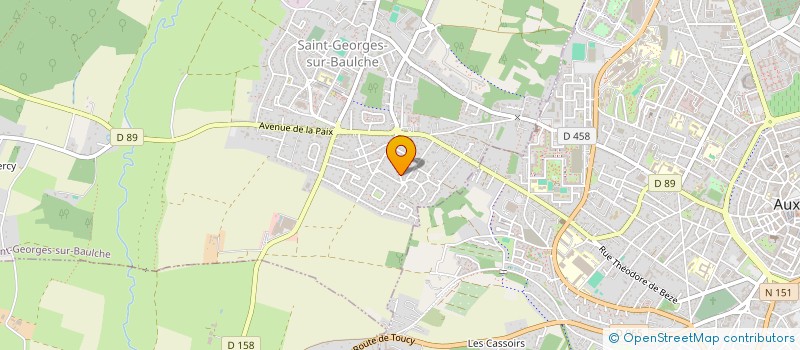 localisation de l'entreprise SCI VIVALDY  SAINT-GEORGES-SUR-BAULCHE