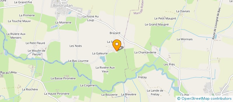 localisation de l'entreprise SCI VIVAMI  BOISTRUDAN