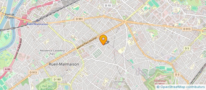 localisation de l'entreprise SCI VIVAN 2 à RUEIL-MALMAISON
