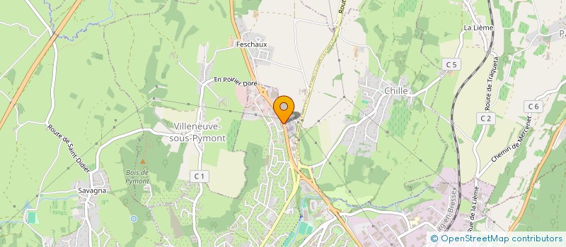 localisation de l'entreprise SCI VIVANT PERE ET FILS  LONS-LE-SAUNIER