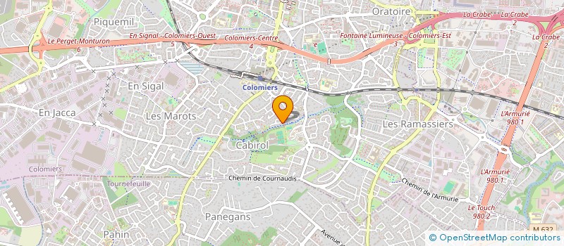 localisation de l'entreprise SCI VIVASOL à COLOMIERS