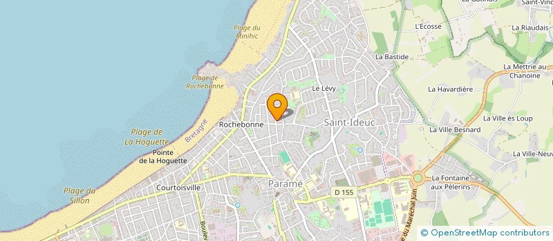 localisation de l'entreprise SCI VIVAUD à SAINT-MALO