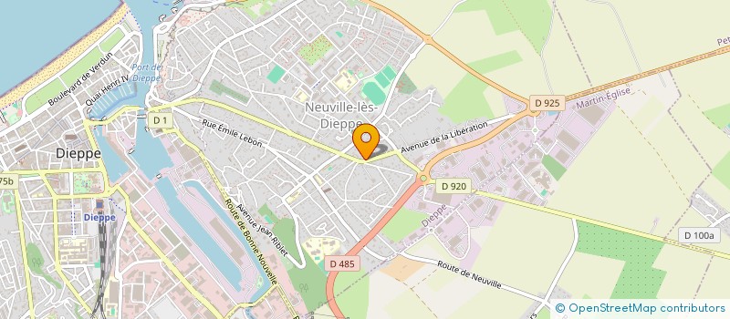 localisation de l'entreprise SCI VIVE  PETIT-CAUX