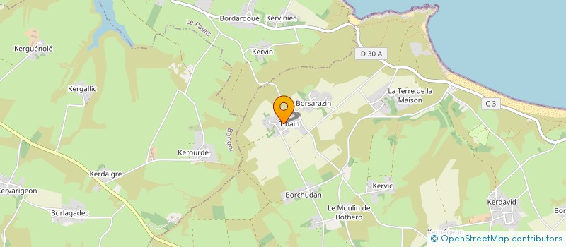 localisation de l'entreprise SCI VIVE LA VIE BORDEL  LOCMARIA