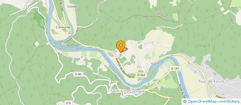 localisation de l'entreprise SCI VIVEN  TOUR-DE-FAURE