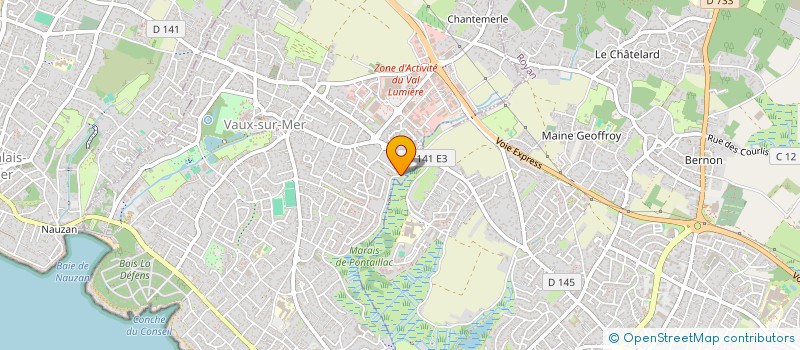 localisation de l'entreprise SCI VIVENDA DA SILVA  VAUX-SUR-MER