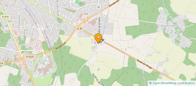 localisation de l'entreprise SCI VIVER à MONT-DE-MARSAN
